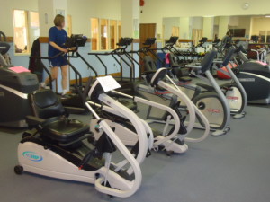 Picture of exercise machines