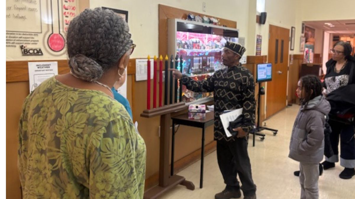 Mr. Imani talks about the Kinara.