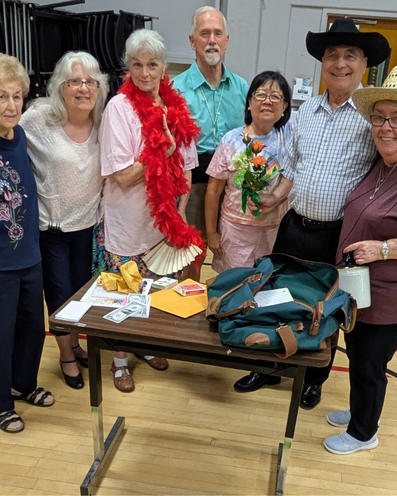 Bykota On Stage Members enjoy their rehearsal.
